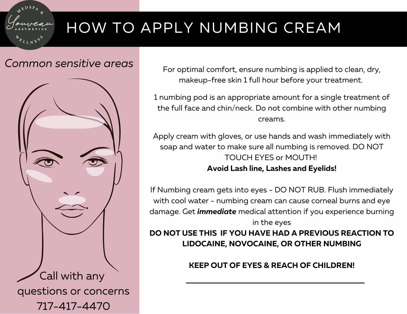 How to Apply Numbing Cream